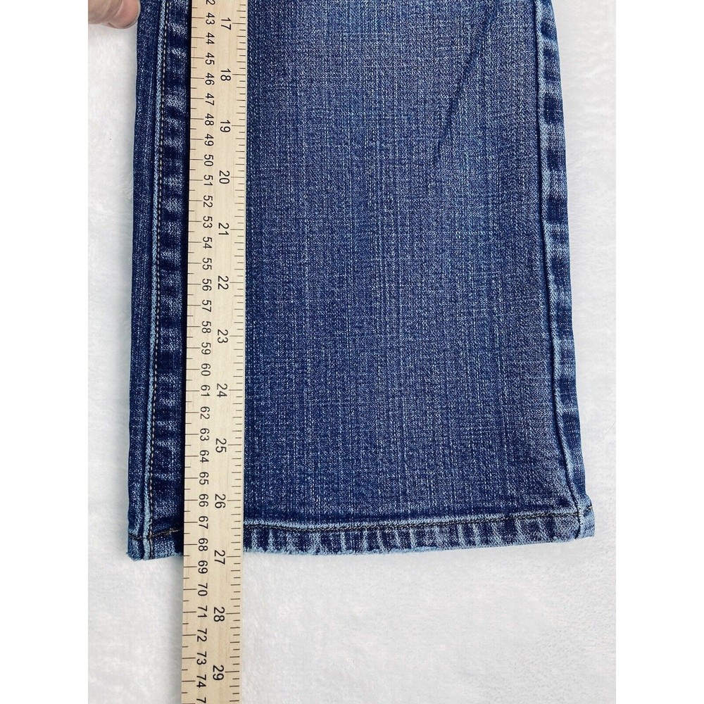 Levi's 550 Classic Relaxed Relaxed Boot Cut Womens Jeans Size 12S - Picture 10 of 16